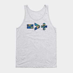 Equality is Greater than Division Tank Top